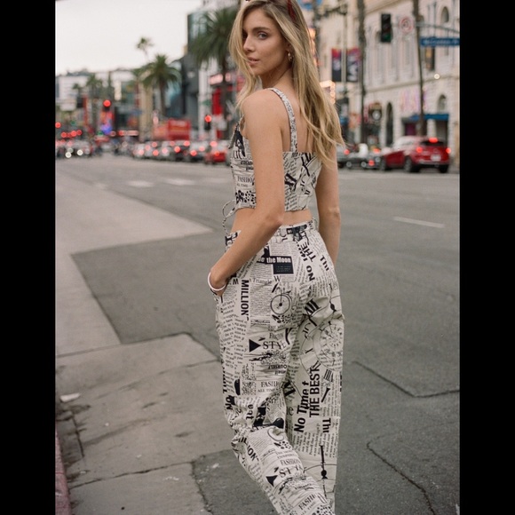 HARPER COTTON PANT - Picture 3 of 4